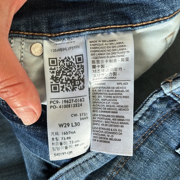 Levi’s jeans 312 shaping slim W29/L30 - Picture 3 of 5